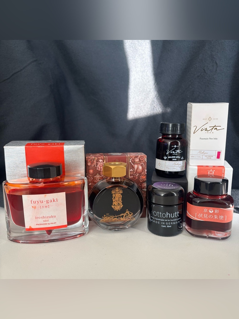 Assorted Fountain Pen Inks Lot
